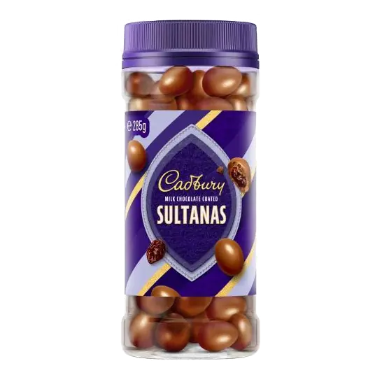 Milk Chocolate Coated Sultanas