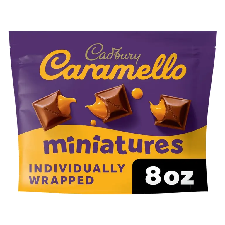 Milk Chocolate & Creamy Caramel Caramello Miniatures