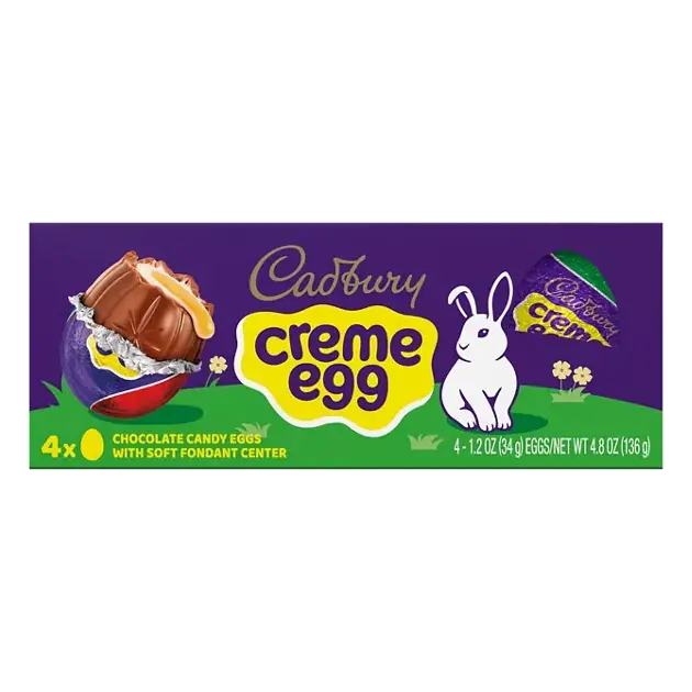 Milk Chocolate Creme Eggs with Soft Fondant Center