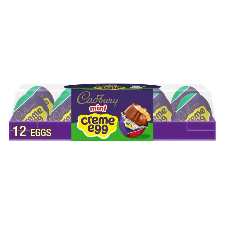 Milk Chocolate Mini Creme Eggs with Soft Fondant Center