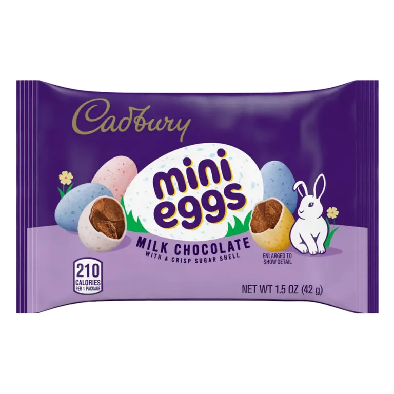 Milk Chocolate with a Crispy Sugar Shell Mini Eggs
