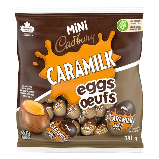 Mini Caramilk Candy Eggs 381 g