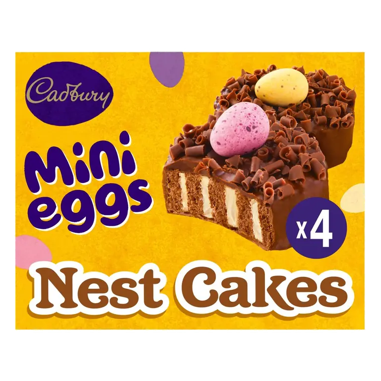 Mini Eggs Nest Cakes 4 Pack