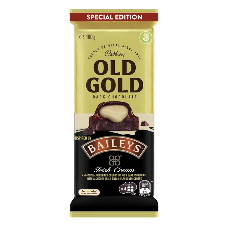 Old Gold Dark Chocolate Baileys Irish Cream