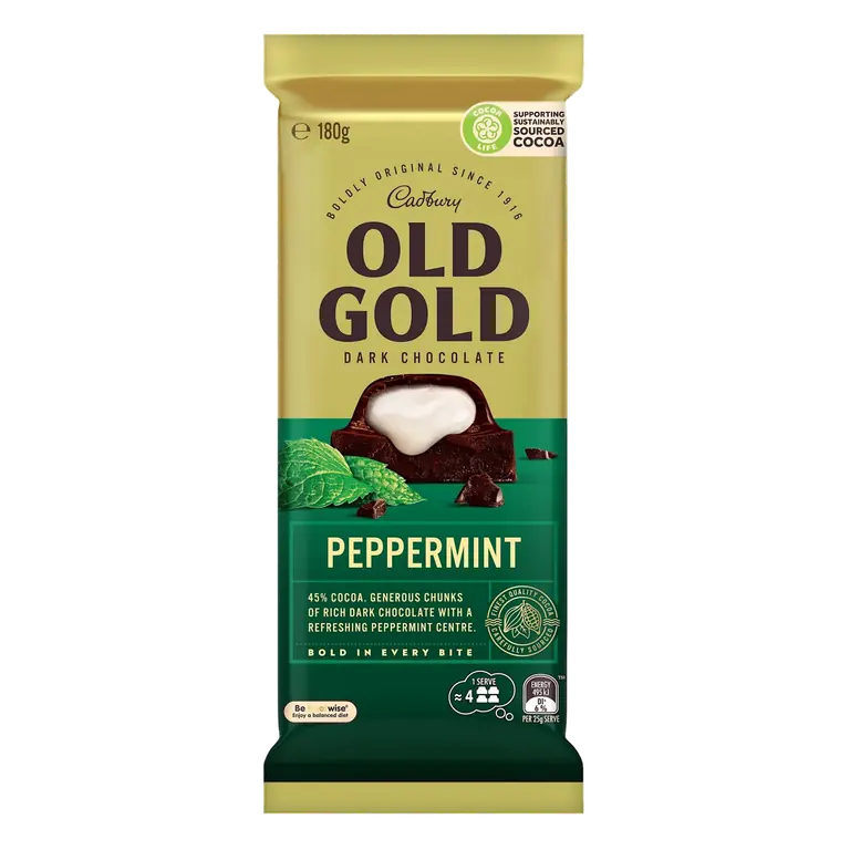 Old Gold Dark Chocolate Peppermint