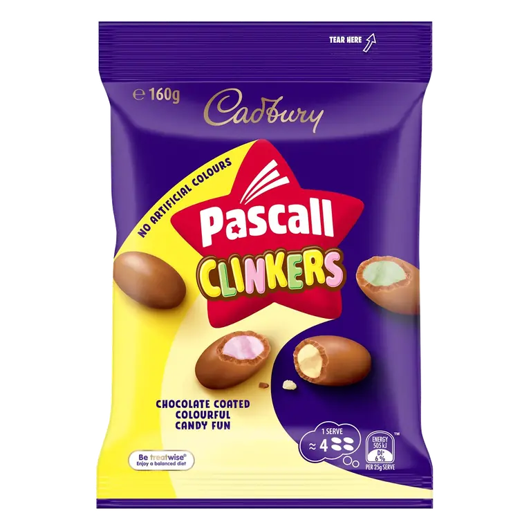 Pascall Cadbury Clinkers Lollies