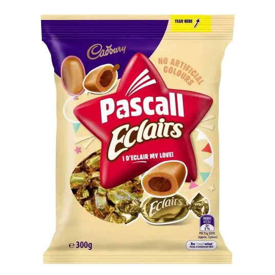 Pascall Chocolate Eclairs Lollies