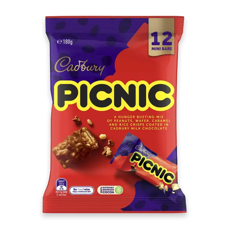 Picnic Milk Chocolate Mini Bars