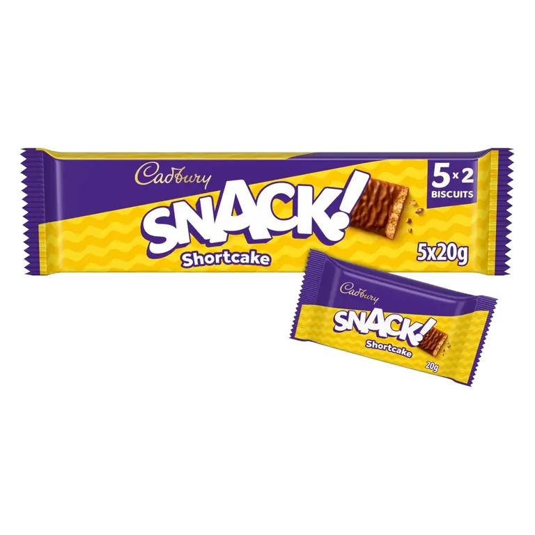 Shortcake Snack Bars 5x20g