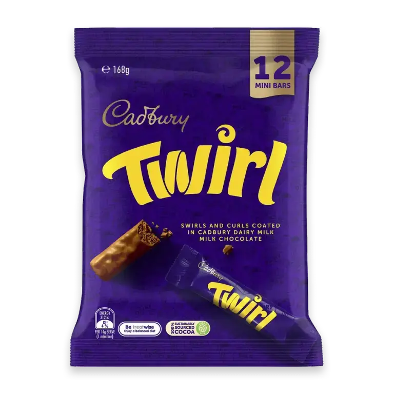 Twirl Milk Chocolate Mini Bars