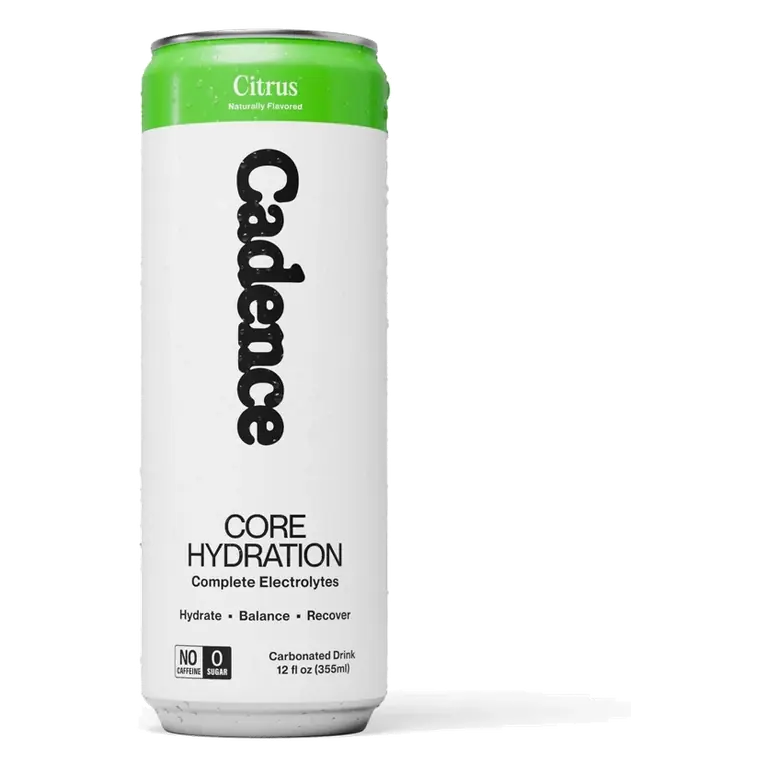 Cadence Performance Hydration Citrus Soda, 12 fl oz: Non-Caffeinated