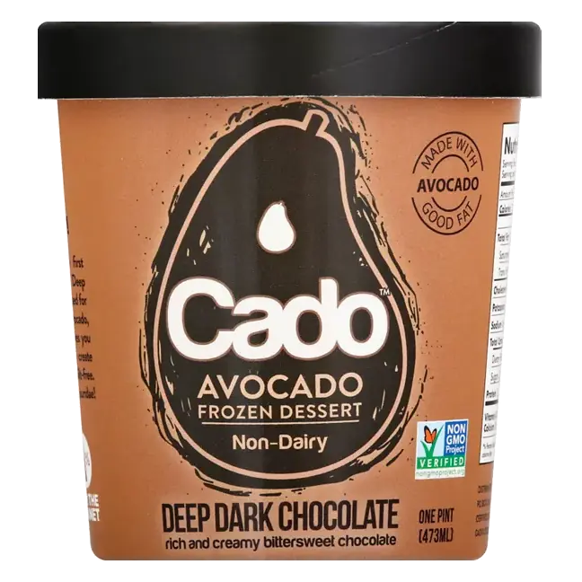 Avocado Frozen Dessert, Non-Dairy, Deep Dark Chocolate