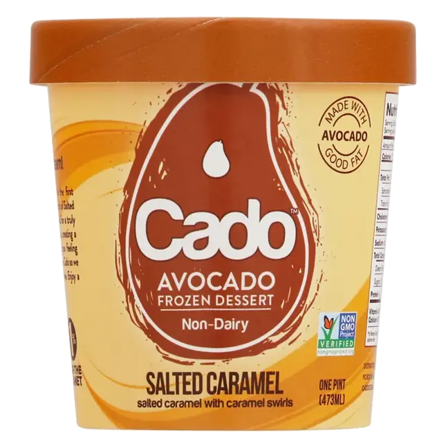 Avocado Frozen Dessert, Non-Dairy, Salted Caramel