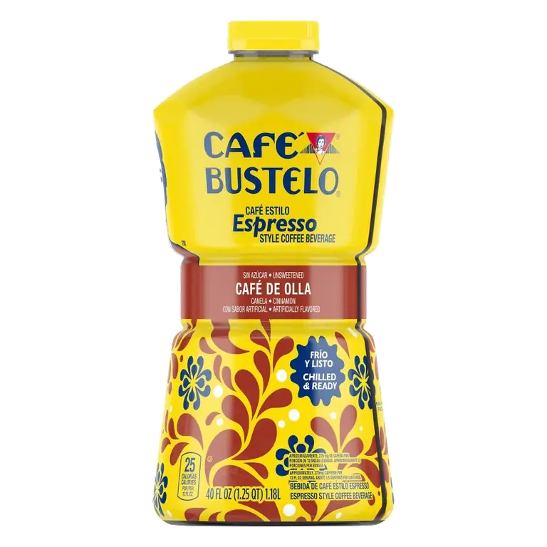 Cafe Bustelo Cafe de Olla Espresso Style Iced Coffee, 40 fl oz