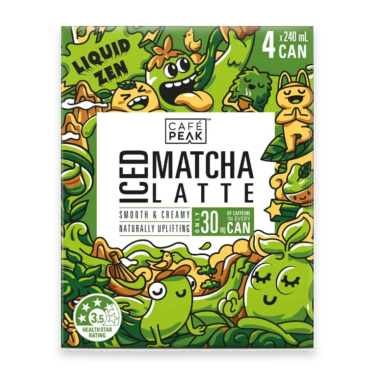 Iced Matcha Latte Cans