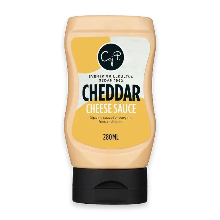 Färdigsås Cheddar cheese 280ml