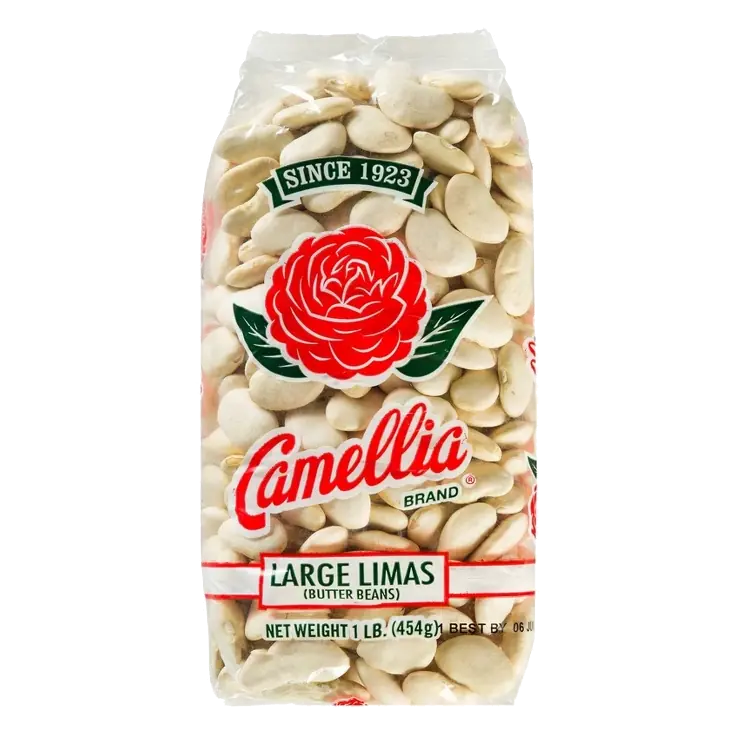 Camellia Large Lima Beans, 16oz