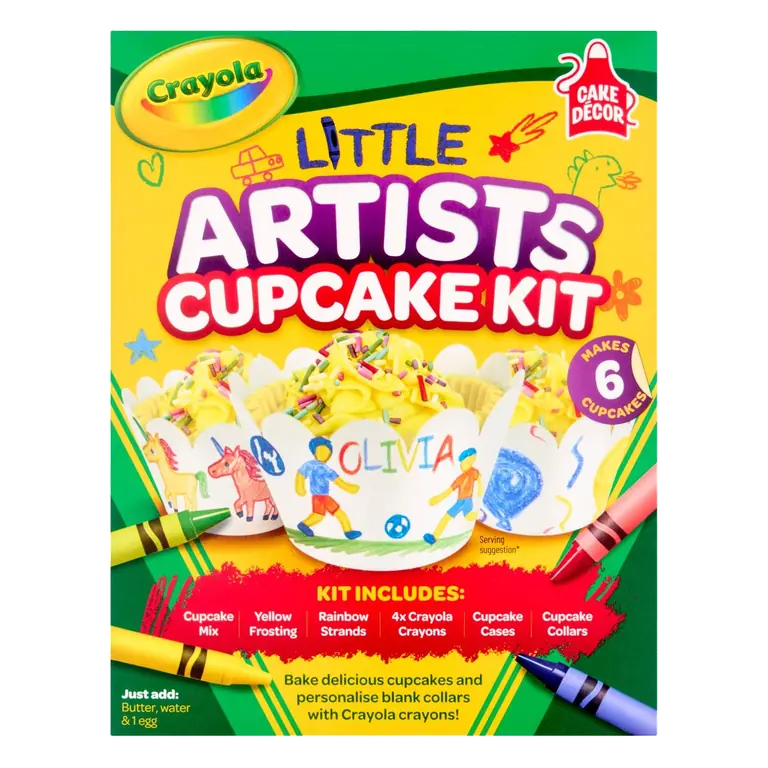 Crayola Little Artists Cupcake Kit 268g