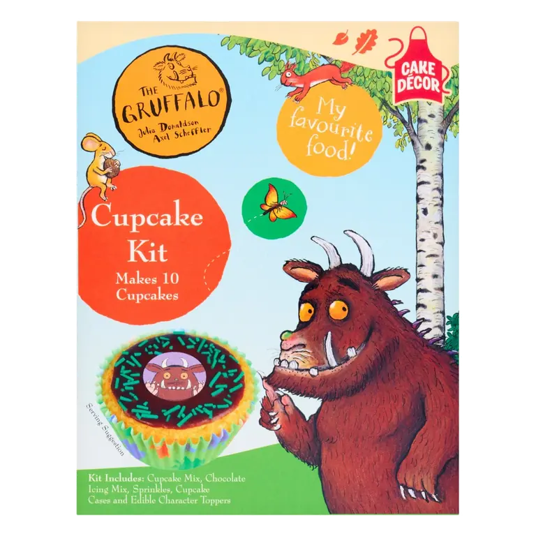 The Gruffalo Cupcake Kit 180G
