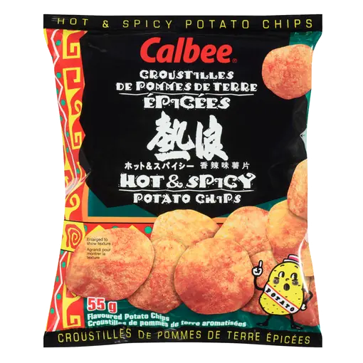 Potato Chips Hot & Spicy 55 g