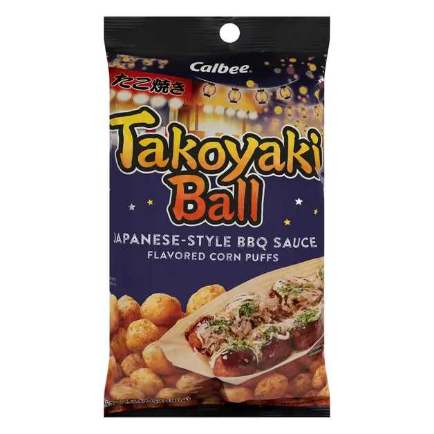 Takoyaki Ball Corn Snack