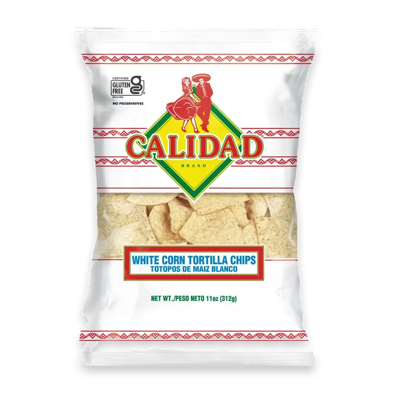 White Corn Tortilla Chips, 11 Ounce Bag