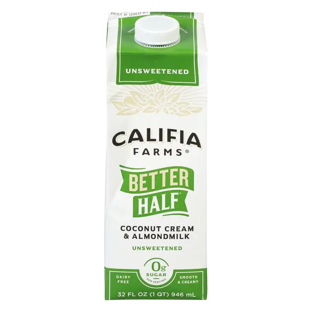 Better Half Unsweetened Coconut Cream & Almondmilk Creamer