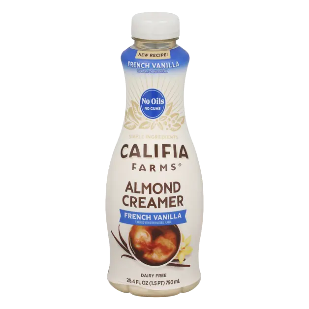 Dairy Free French Vanilla Flavored Almondmilk Coffee Creamer