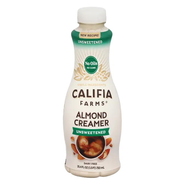 Dairy Free Unsweetened Almond Coffee Creamer