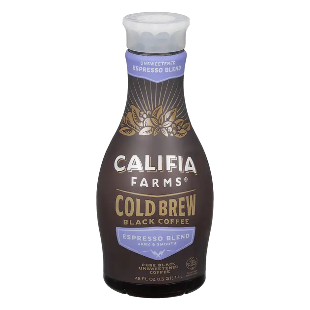 Espresso Blend Cold Brew Black Coffee Refrigerated