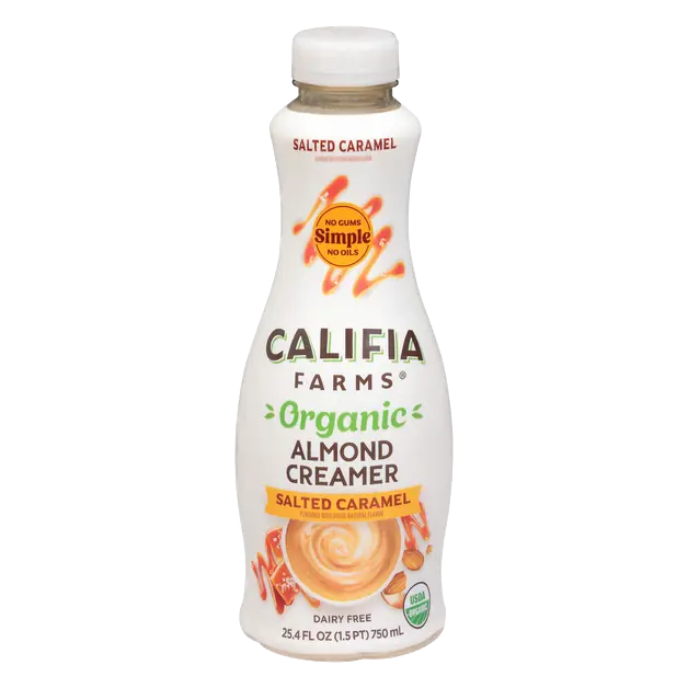 Organic Dairy Free Salted Caramel Almond Coffee Creamer