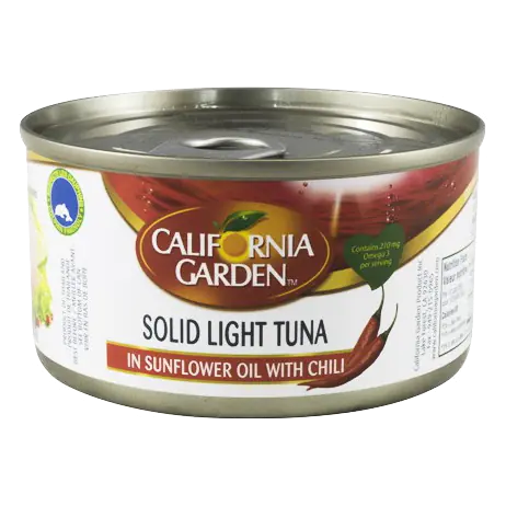Sunflower Oil with Chilli Solid White Tuna 185 g