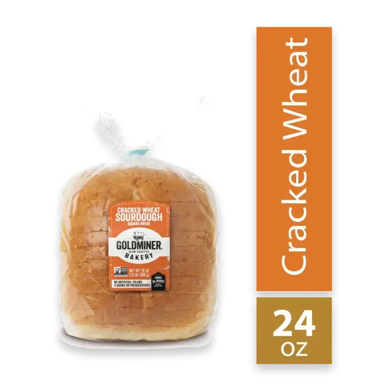 GOLDMINER CRACKED WHEAT SOURDOUGH SQUARE BREAD
