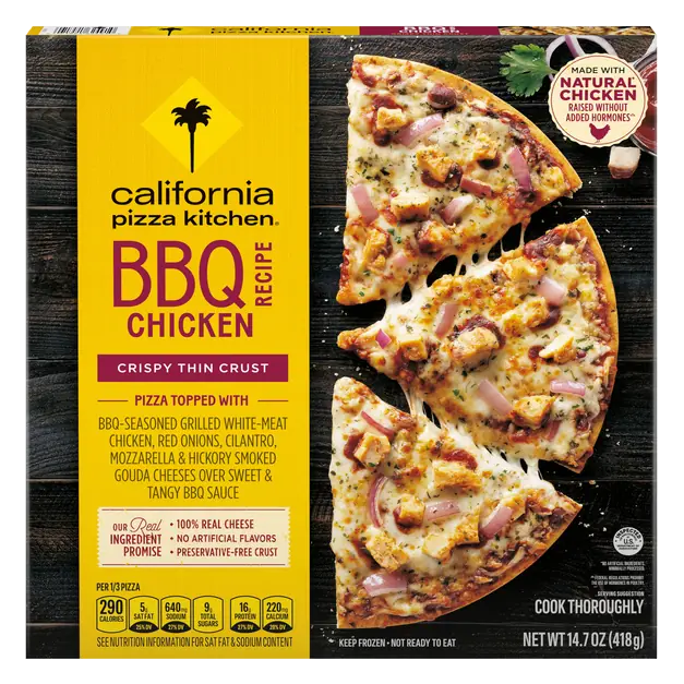 Crispy Thin Crust BBQ Chicken Frozen