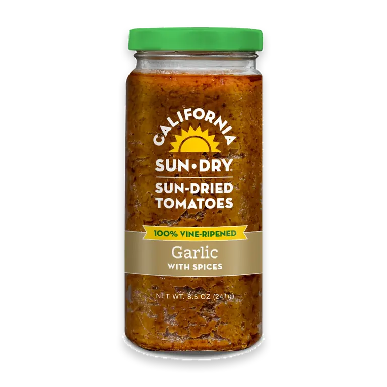 Garlic with Sun Dried Tomatoes
