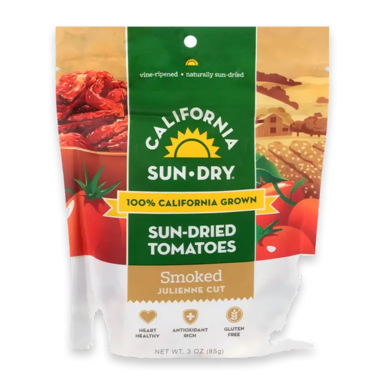 Smoked Sun-Dried Julienne Cut Tomatoes