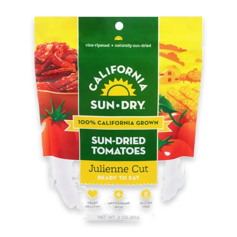 Sun-Dried Julienne Cut Tomatoes