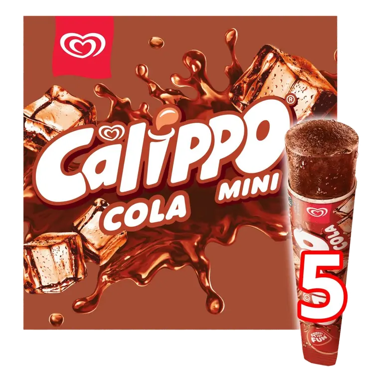 Mini Cola Ice Lollies 5 x 80ml
