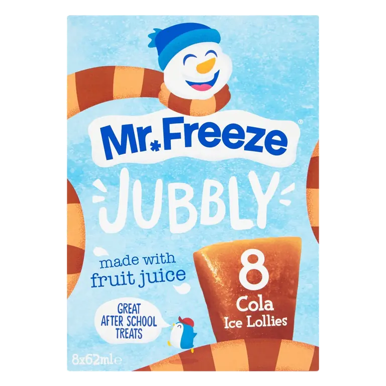 Jubbly Cola Ice Lollies
