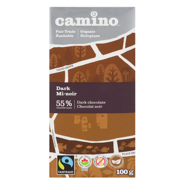 Gluten-Free Dark Chocolate Bar 100 g