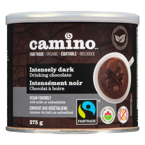 Organic Hot Chocolate Mix Intensely Dark 275 g