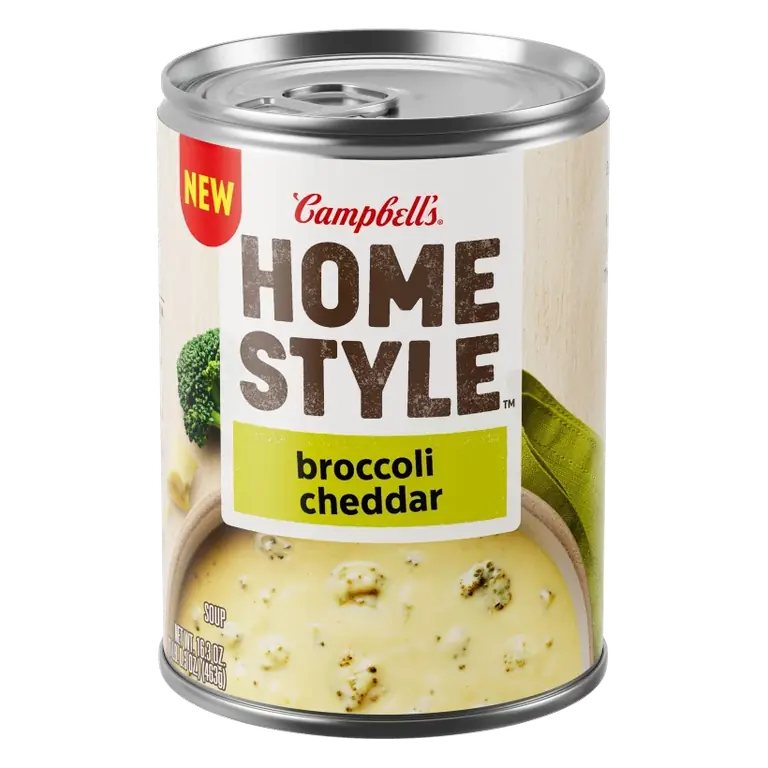 Campbell's Homestyle Broccoli Cheddar Soup, 16.3oz: No High Fructose Corn Syrup