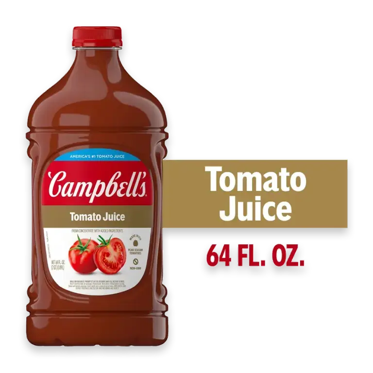 100% Tomato Juice Bottle