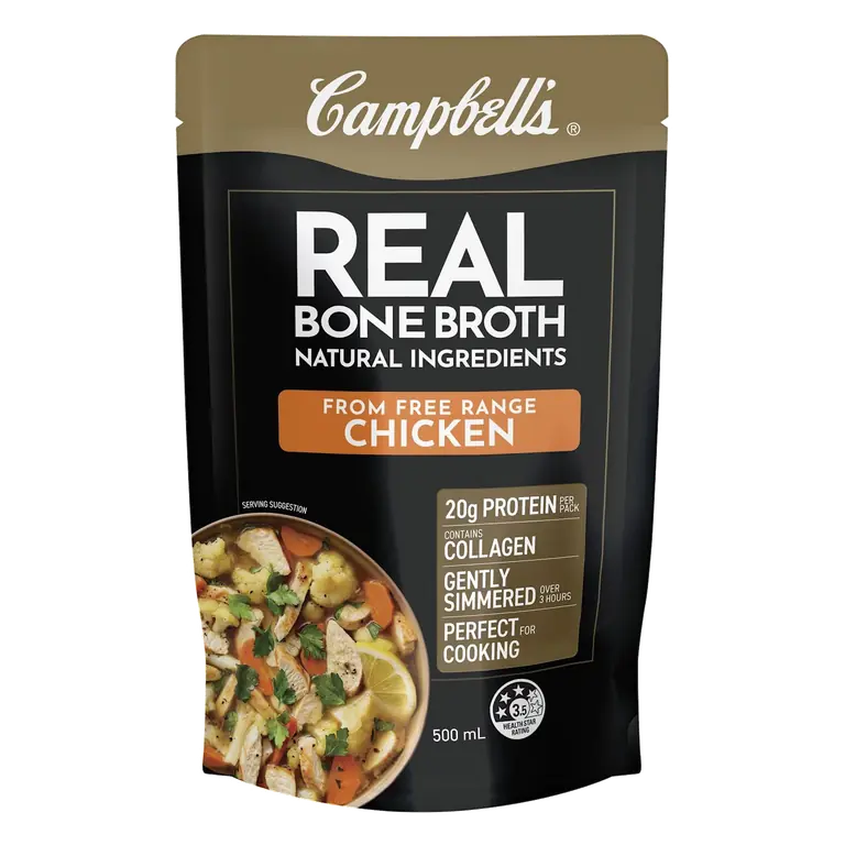 Bone Broth Stock Chicken Pouch