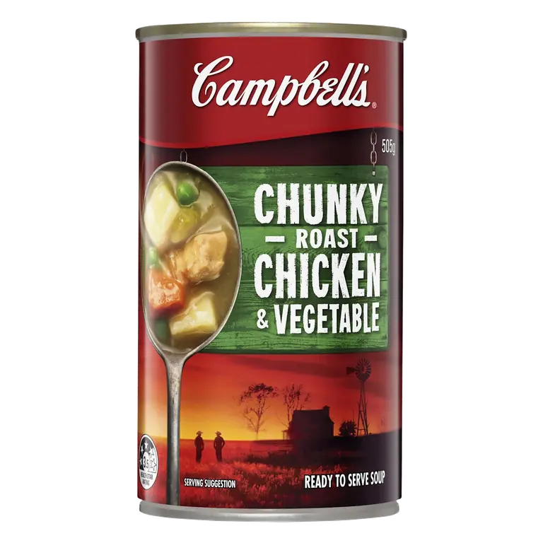Chunky Canned Soup Roast Chicken & Vegetable