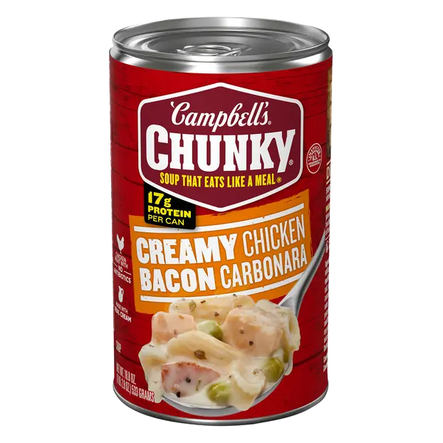 Creamy Chicken Bacon Carbonara Soup