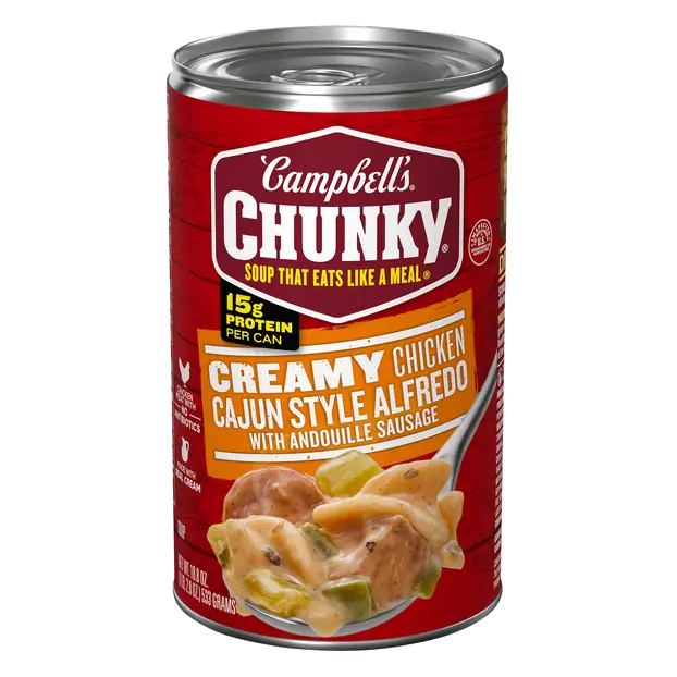 Creamy Chicken Cajun-Style Alfredo Soup