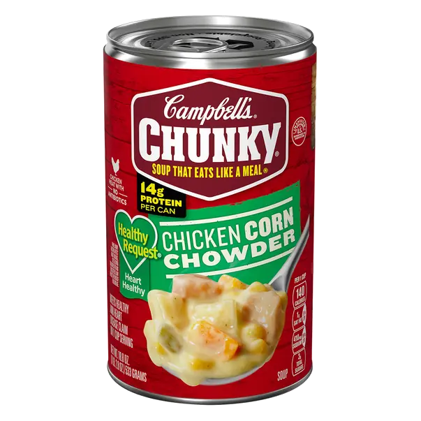 Healthy Request Chicken Corn Chowder Soup