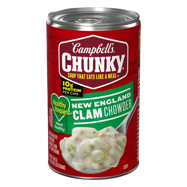 Healthy Request New England Clam Chowder Soup