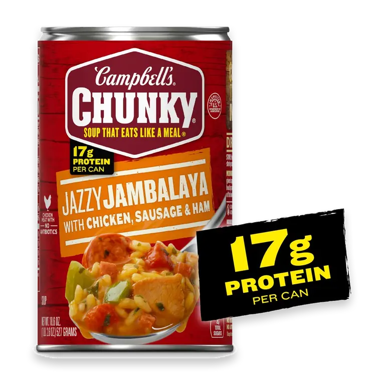 Chunky Jazzy Jambalaya Soup 18.6 oz Can